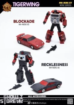 MHZ Toys MINI-07 Tigerwing Menasor Combiner Set Of 5 Oversized Version -MECHA REALM STORE 81af98cd91