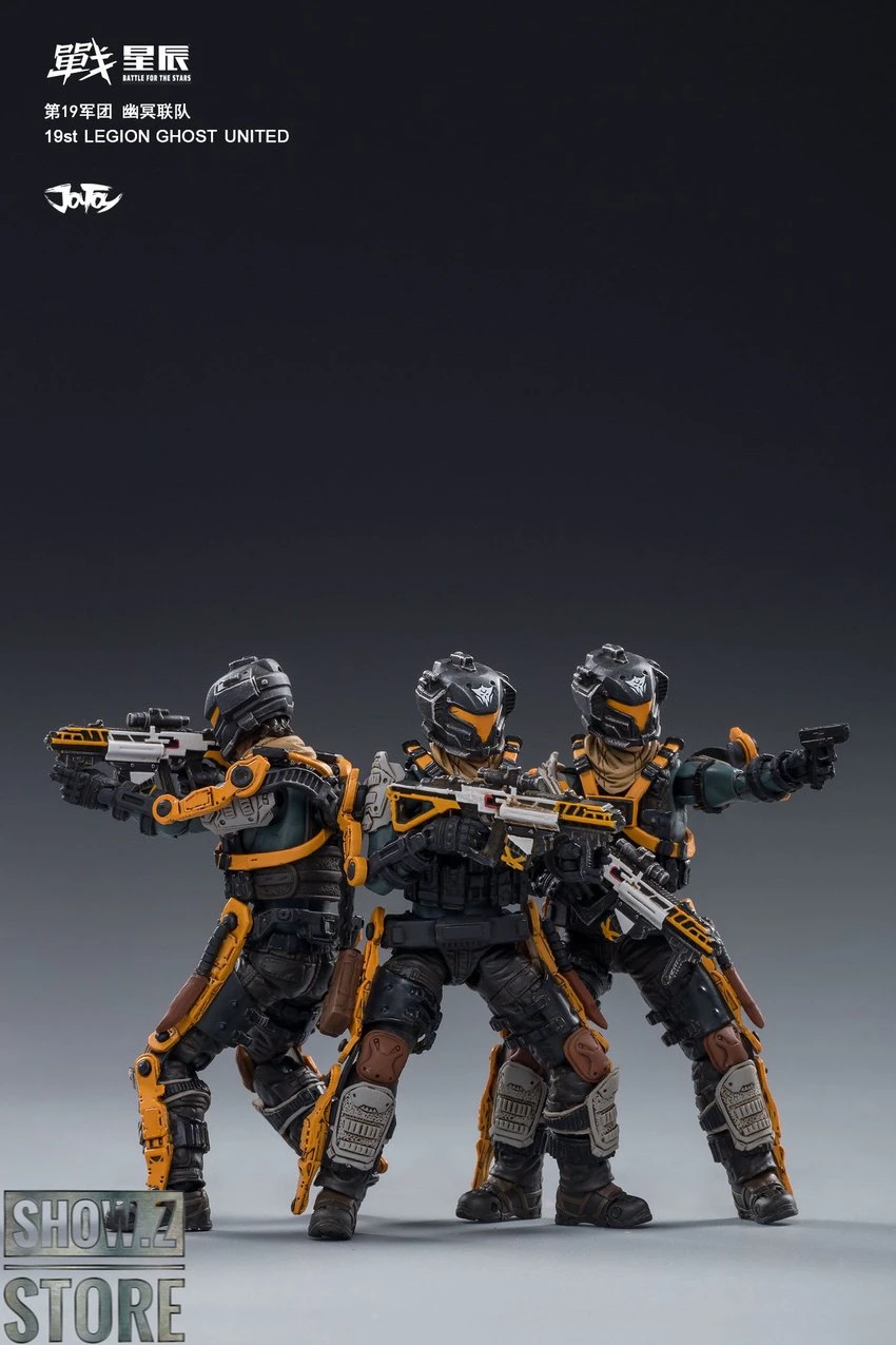 JoyToy Source 1/18 19st Ghost United Legion & Grice Anna Set Of 4 6 JoyToy Source 1/18 19st Ghost United Legion & Grice Anna Set Of 4 - Image 6