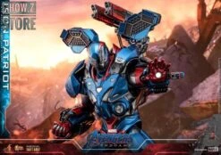 Hot Toys HotToys HT MMS547D34 1/6 Avengers: Endgame Iron Patriot Iron Man Collectible Figure -MECHA REALM STORE 8722384480