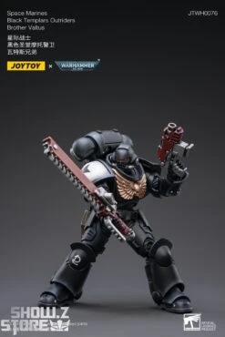 JoyToy Source 1/18 Warhammer 40K Space Marines Black Templars Outriders Brother Valtus 18 JoyToy Source 1/18 Warhammer 40K Space Marines Black Templars Outriders Brother Valtus -MECHA REALM STORE 87991c3a84