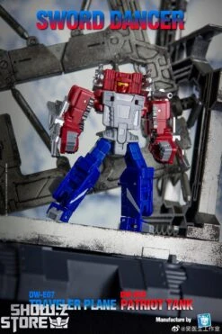 Dr.Wu Sword Dancer Slamdance DW-E07 Traveler Plane Raindance & DW-E08 Patriot Tank Grandslam Set Of 2 Animation Version -MECHA REALM STORE 8895641db8