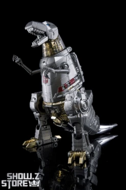 4th Party MP-08 King Grimlock Reximus Prime Oversized Stainless Steel Color Version -MECHA REALM STORE 891bf758af