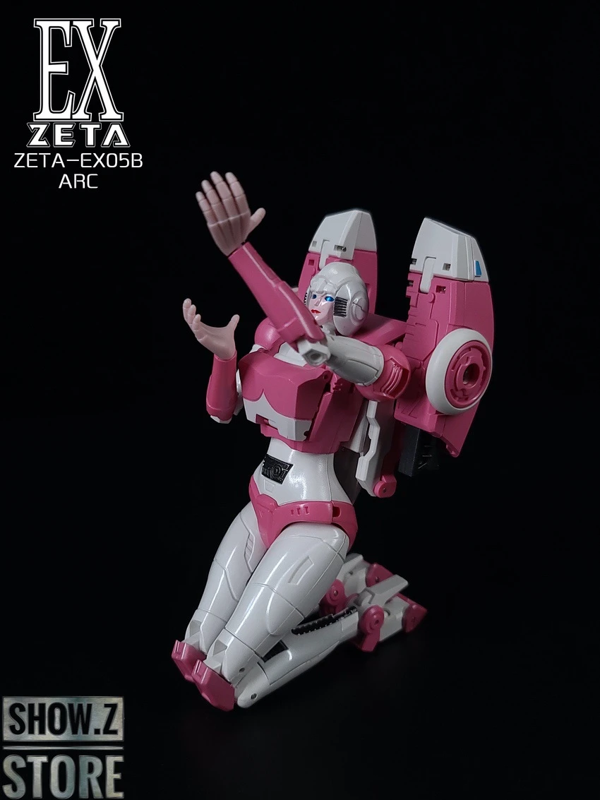 Zeta Toys EX-05B Arc Arcee Cartoon Color Version 4 Zeta Toys EX-05B Arc Arcee Cartoon Color Version - Image 4