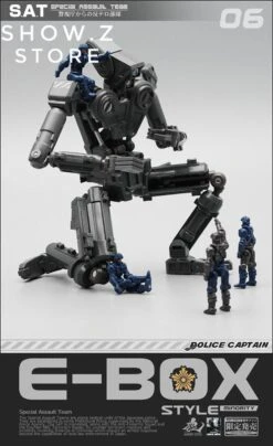 MechFansToys SAT-06B E-Box Assault Team Style Minority Black Version 7 MechFansToys SAT-06B E-Box Assault Team Style Minority Black Version -MECHA REALM STORE 8a7051dd6b