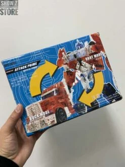 APC Toys APC-001 Attack Prime TFP Optimus Prime Clear Version W/ Black Wheels -MECHA REALM STORE 8a8a3fb08f