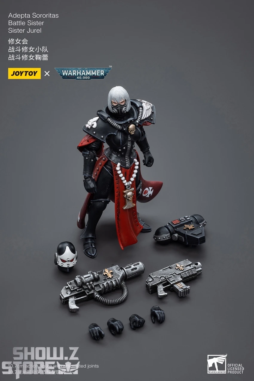 JoyToy Source 1/18 Warhammer 40K Adepta Sororitas Battle Sister Sister Jurel 6 JoyToy Source 1/18 Warhammer 40K Adepta Sororitas Battle Sister Sister Jurel - Image 6