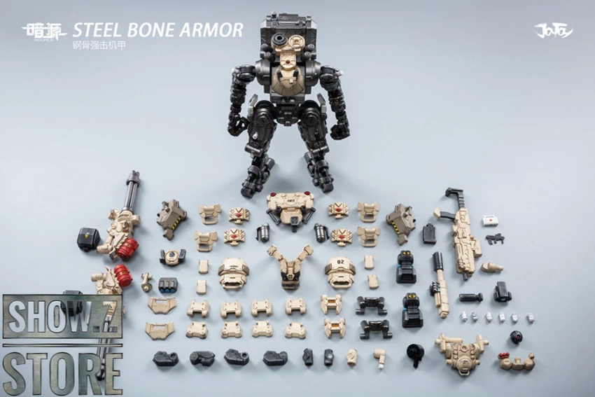 JoyToy Dark Source 1/25 Steel Bone Armour Desert Brown Color W/ Pilot 14 JoyToy Dark Source 1/25 Steel Bone Armour Desert Brown Color W/ Pilot - Image 14