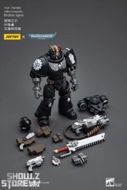 JoyToy Source 1/18 Warhammer 40K Iron Hands Intercessors Brother Ignar 17 JoyToy Source 1/18 Warhammer 40K Iron Hands Intercessors Brother Ignar -MECHA REALM STORE 8c2af1c147