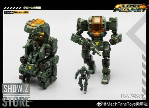 MechFansToys Power Suit DA-25A & DA-25B Set Of 2 8 MechFansToys Power Suit DA-25A & DA-25B Set Of 2 - Image 8