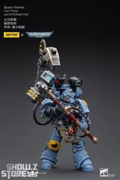 JoyToy Source 1/18 Warhammer 40k Space Wolves Iron Priest Jorin Fellhammer -MECHA REALM STORE 8debe364ee