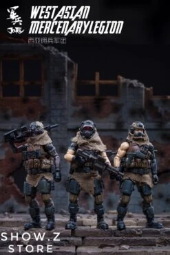 JoyToy Source Acid Rain 1/18 West Asian Mercenary Legion Set Of 3 Figures -MECHA REALM STORE 8fab14f1e6