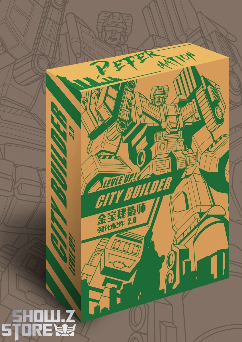 Jinbao Upgrade Kits For Devastator Gravity Builder Green Version 3 Jinbao Upgrade Kits For Devastator Gravity Builder Green Version - Image 3