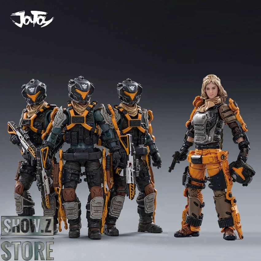 JoyToy Source 1/18 19st Ghost United Legion & Grice Anna Set Of 4 2 JoyToy Source 1/18 19st Ghost United Legion & Grice Anna Set Of 4 - Image 2