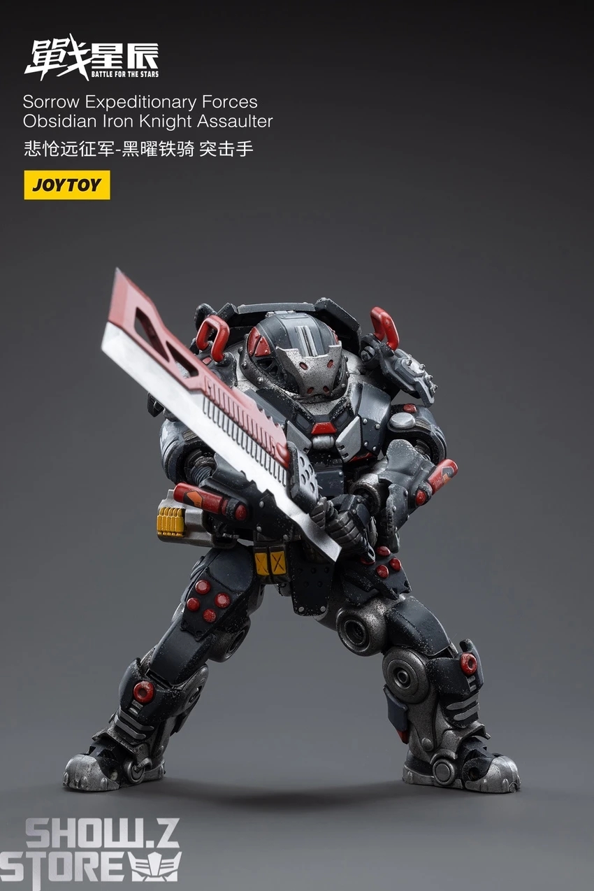 JoyToy Source 1/18 Sorrow Expeditionary Forces Obsidian Iron Knight Assaulter 3 JoyToy Source 1/18 Sorrow Expeditionary Forces Obsidian Iron Knight Assaulter - Image 3