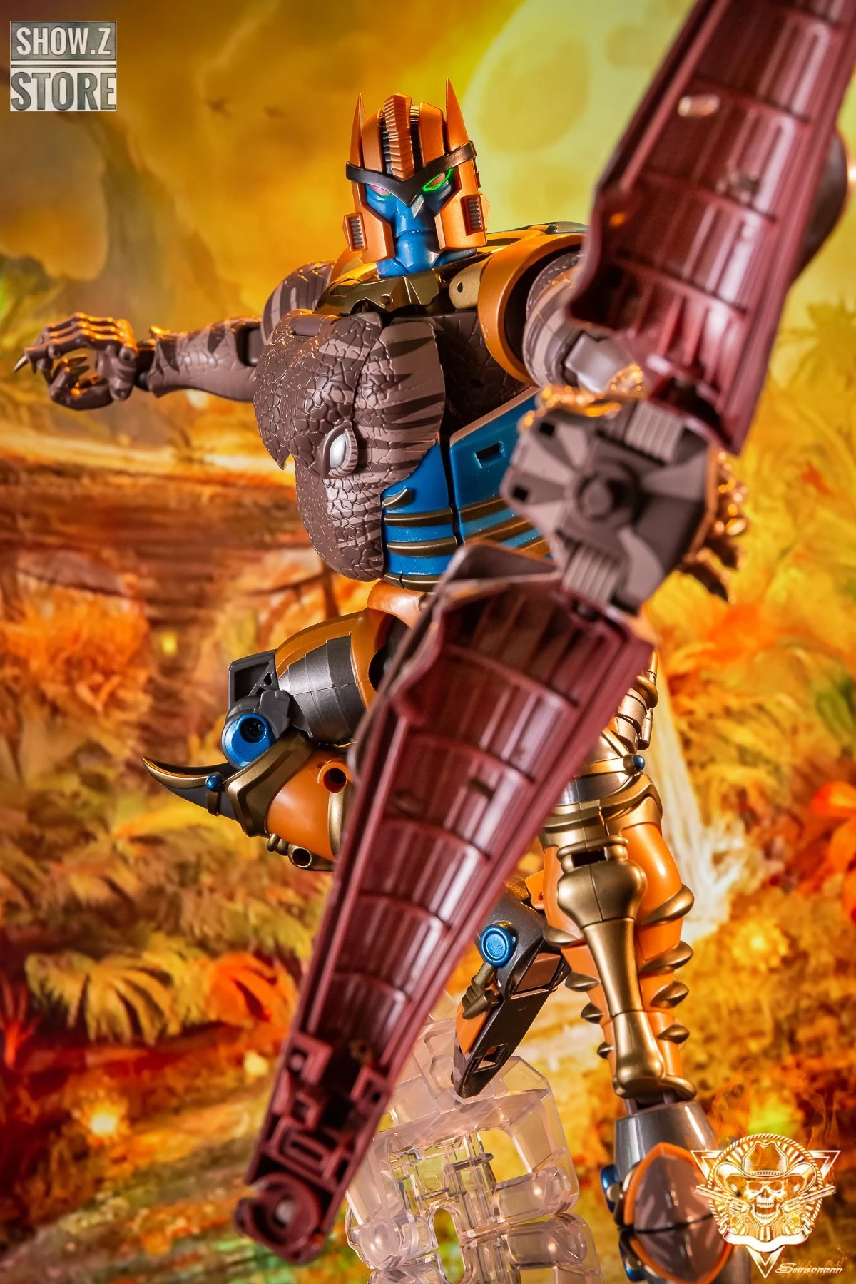 Infinite Transformation IT-02 Masterpiece MP-41 Dinobot Beast War 6 Infinite Transformation IT-02 Masterpiece MP-41 Dinobot Beast War - Image 6