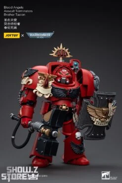 JoyToy Source 1/18 Warhammer 40K Blood Angels Assault Terminators Brother Taelon -MECHA REALM STORE 94d1821d7a