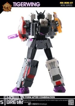 MHZ Toys MINI-07 Tigerwing Menasor Combiner Set Of 5 Oversized Version -MECHA REALM STORE 95e0e66aab