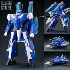 Valkyrie Factory VF 1/60 VF-1J Valkyrie Maximilian Jenius Custom Macross Robotech Blue Version W/ Super Space Part -MECHA REALM STORE 960ba6029f