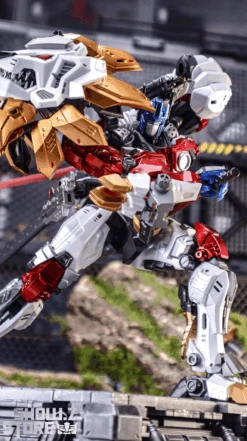 NeoArt Toys Dual Form Leonidas White Lion -MECHA REALM STORE 967fcbc052