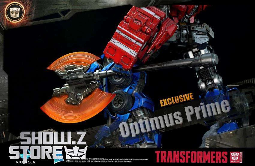 Azure Sea Studios Transformers Licensed Optimus Prime Statue Exclusive Version 7 Azure Sea Studios Transformers Licensed Optimus Prime Statue Exclusive Version - Image 7