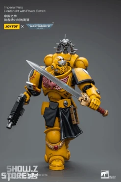 JoyToy Source 1/18 Warhammer 40K Imperial Fists Lieutenant W/ Power Sword 10 JoyToy Source 1/18 Warhammer 40K Imperial Fists Lieutenant W/ Power Sword -MECHA REALM STORE 986ba748fe