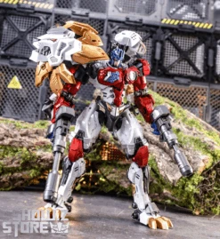 NeoArt Toys Dual Form Leonidas White Lion -MECHA REALM STORE 98c1cbb080