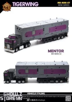 MHZ Toys MINI-07 Tigerwing Menasor Combiner Set Of 5 Oversized Version -MECHA REALM STORE 9d2431c81e