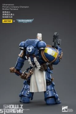 JoyToy Source 1/18 Warhammer 40K Ultramarines Primaris Company Champion Brother Parnaeus -MECHA REALM STORE 9e19d7ecd9