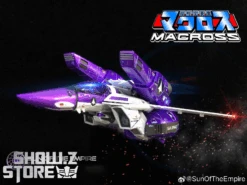 KitzConcept 1/72 Macross VF-1S God Of Flame Purple Limited Edition W/ Fast Pack Armor -MECHA REALM STORE 9f78edd2ad