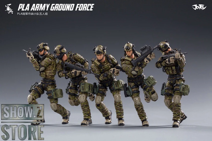 JoyToy Source 1/18 PLA Army Ground Force Set Of 5 7 JoyToy Source 1/18 PLA Army Ground Force Set Of 5 - Image 7