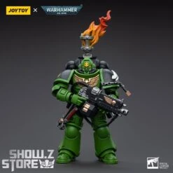 JoyToy Source 1/18 Warhammer 40K Salamanders Intercessors Sergeant Tsek'gan