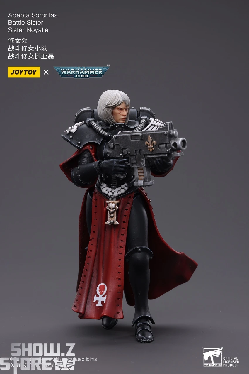 JoyToy Source 1/18 Warhammer 40K Adepta Sororitas Battle Sister Sister Noyalle 7 JoyToy Source 1/18 Warhammer 40K Adepta Sororitas Battle Sister Sister Noyalle - Image 7