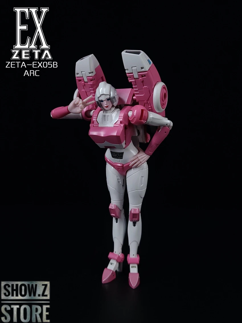 Zeta Toys EX-05B Arc Arcee Cartoon Color Version 10 Zeta Toys EX-05B Arc Arcee Cartoon Color Version - Image 10