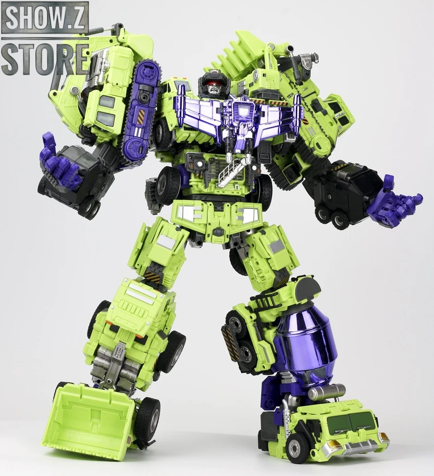 Generation Toy GT-99 Gravity Builder Devastator Metallic Painted Limited Version W/ Upgrade Kit 3 Generation Toy GT-99 Gravity Builder Devastator Metallic Painted Limited Version W/ Upgrade Kit - Image 3