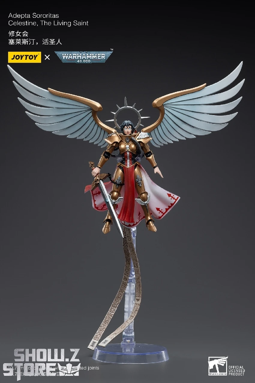 JoyToy Source 1/18 Warhammer 40K Adepta Sororitas Celestine The Living Saint 6 JoyToy Source 1/18 Warhammer 40K Adepta Sororitas Celestine The Living Saint - Image 6