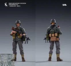 JoyToy Source 1/18 WWII German Wehrmacht Mountain Division Unit Set Of 5 -MECHA REALM STORE a5a454997b