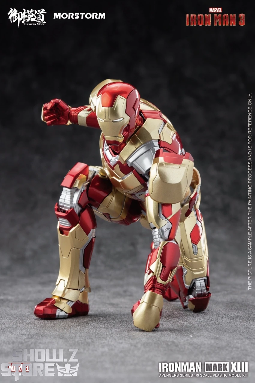 Eastern Model 1/9 Iron Man Mark 42 Pre-painted Model Kit 10 Eastern Model 1/9 Iron Man Mark 42 Pre-painted Model Kit - Image 10