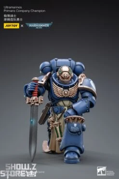 JoyToy Source 1/18 Warhammer 40K Ultramarines Primaris Company Champion -MECHA REALM STORE a66f6016df