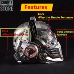 WeiJiang Optimus Prime Wearable Helmet W/ Talking Voice & Voice Changer -MECHA REALM STORE a7ef459078