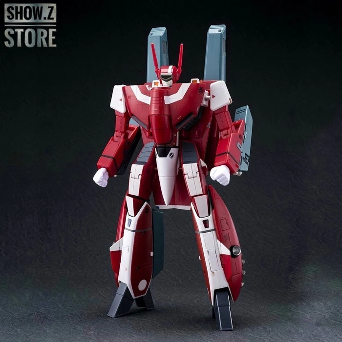 Valkyrie Factory VF 1/60 VF-1J Milia F Jenius Custom Macross Robotech Red Version W/ Super Space Part 2 Valkyrie Factory VF 1/60 VF-1J Milia F Jenius Custom Macross Robotech Red Version W/ Super Space Part - Image 2