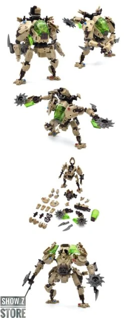 [Pre-Order] Rihio Multiabyss MM004 Sky Limulus + Ground Horsefoot & MM005 Vermin Slahser MK2 Set Of 3 Desert Version -MECHA REALM STORE a837efb00d