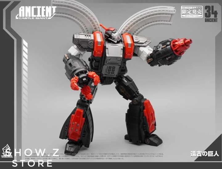 MechFansToys MF-34A Ancient Castle Giant Omega Supreme Special Black Version W/ DA-20 5 MechFansToys MF-34A Ancient Castle Giant Omega Supreme Special Black Version W/ DA-20 - Image 5