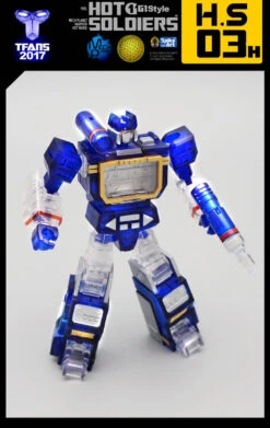 Mech Planet Hot Soldiers HS03H Mini Soundwave Clear Version -MECHA REALM STORE aaaf30f692