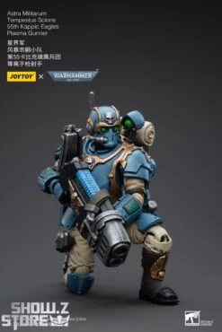JoyToy Source 1/18 Warhammer 40K Astra Militarum Tempestus Scions Squad 55th Kappic Eagles Plasma Gunner -MECHA REALM STORE ab248fbf8e