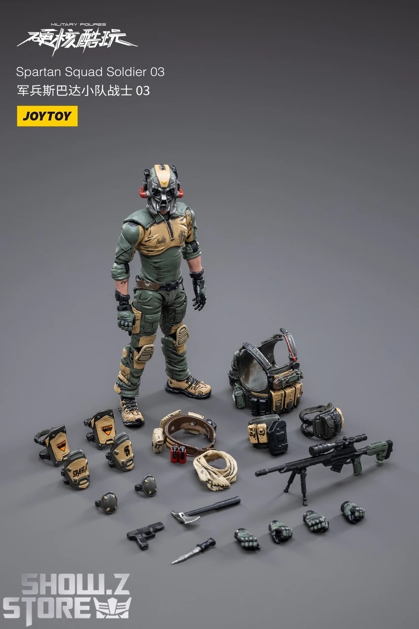 JoyToy Source 1/18 Spartan Squad Soldiers Set Of 3 8 JoyToy Source 1/18 Spartan Squad Soldiers Set Of 3 - Image 8
