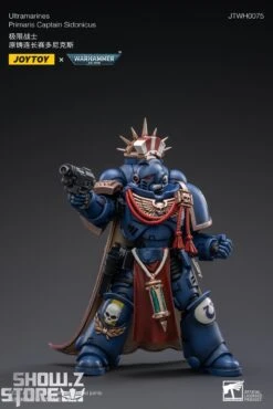 JoyToy Source 1/18 Warhammer 40K Ultramarines Primaris Captain Sidonicus -MECHA REALM STORE ae98e4ded7