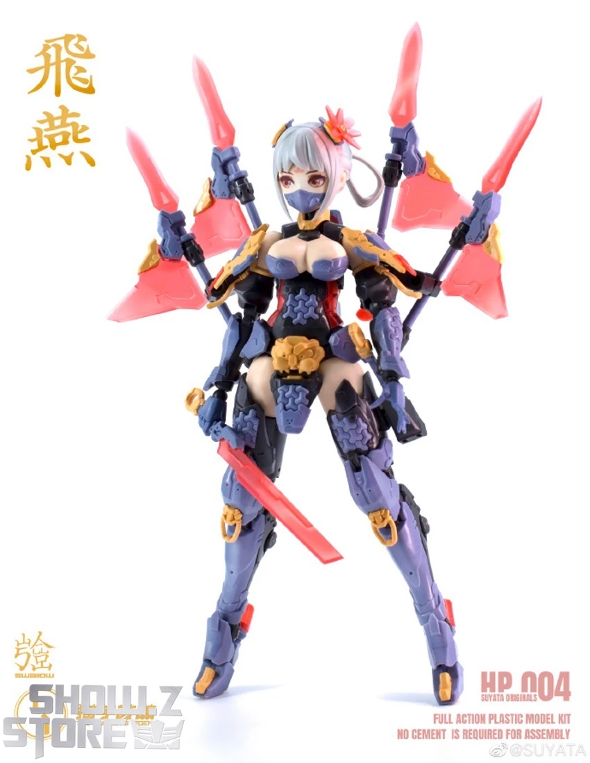 Suyata 1/12 The Hunter's Poem Mecha Girl Swallow Model Kit 12 Suyata 1/12 The Hunter's Poem Mecha Girl Swallow Model Kit - Image 12