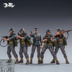 JoyToy Source 1/18 WWII German Wehrmacht Mountain Division Unit Set Of 5 -MECHA REALM STORE b17ef6ce14