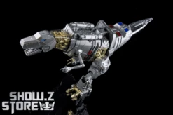 4th Party MP-08 King Grimlock Reximus Prime Oversized Stainless Steel Color Version -MECHA REALM STORE b2070906c5