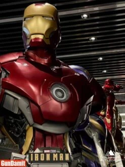 [Pre-Order] Queen Studio 1/1 Marvel Licensed Iron Man Mark 3 Bust Statue -MECHA REALM STORE b3cafa0943